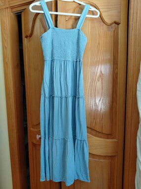 Simple little blue dress